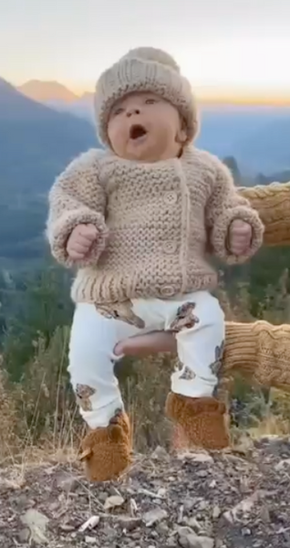 Latte Garter Stitch Sweater