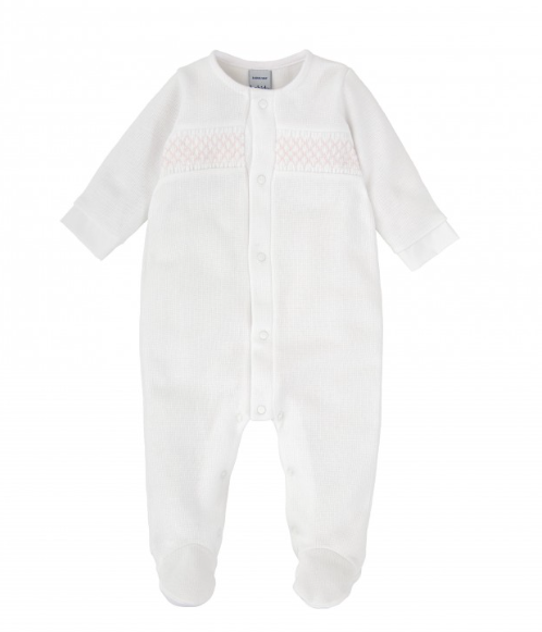 Knit Smocked Footie