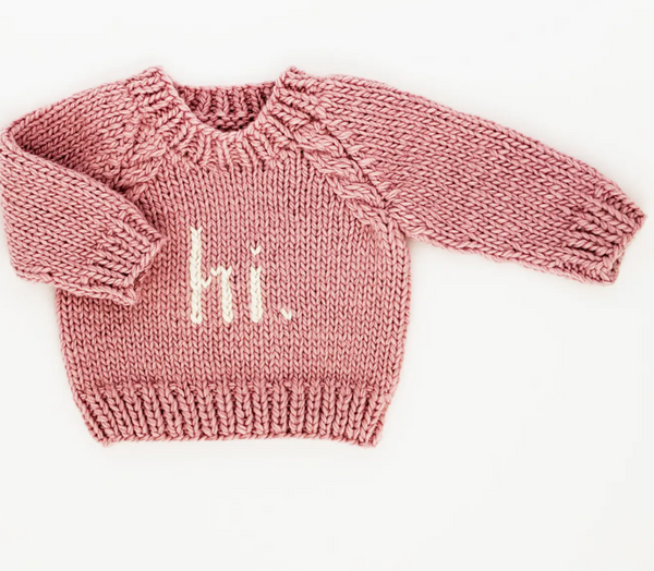 Hi Sweater-Rose