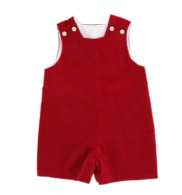 Red Corduroy Jon Jon