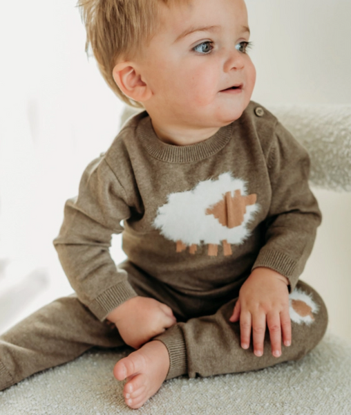 Sheep Sweater & Pant Set