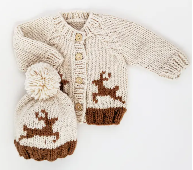 Reindeer Cardigan