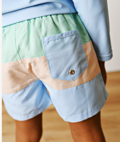 Block Swim Trunk