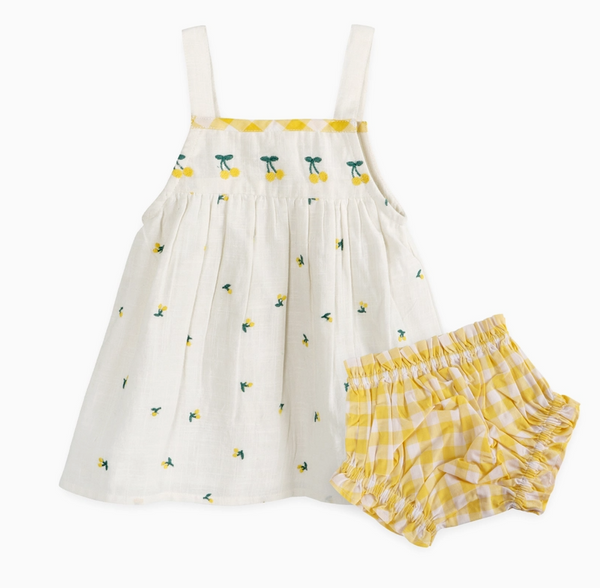 Lulu Embroidered Dress