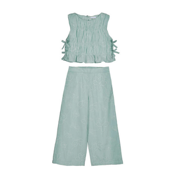 Ruched Pant Set