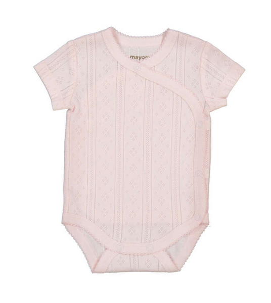 Short Sleeve Wrap Bodysuit