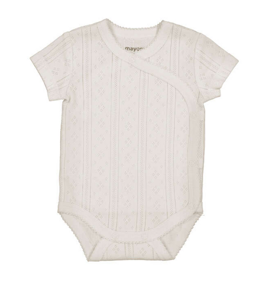 Short Sleeve Wrap Bodysuit