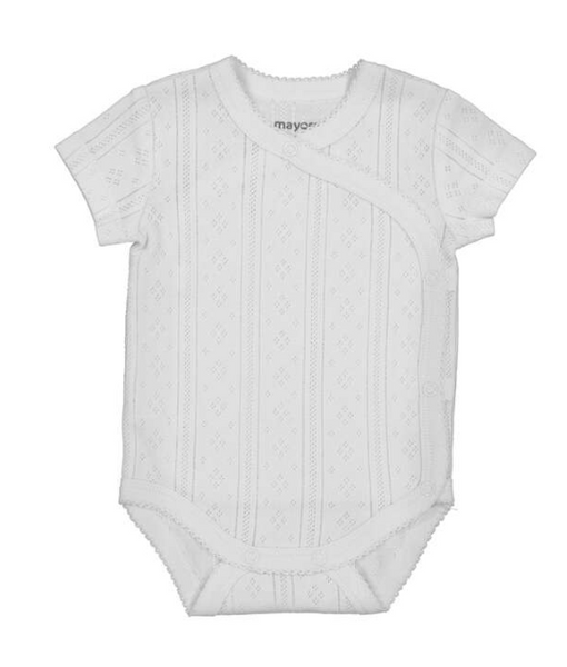Short Sleeve Wrap Bodysuit
