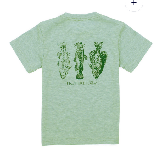 Fisherman's Paradise SS Sage T Shirt