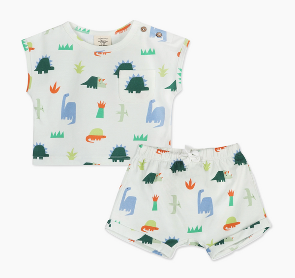 Dino Baby Short Set