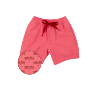 Swim Trunk-Freedom Flag