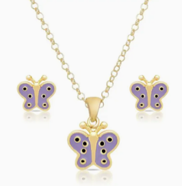 Lily Nily Butterfly Set-Purple
