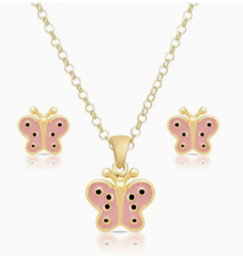 Lily Nily Butterfly Set-Pink