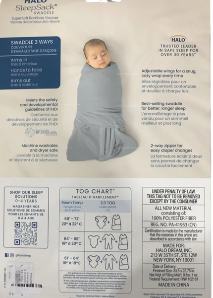 Halo SS Swaddles