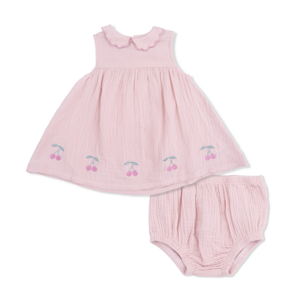Petal Collar Dress Set