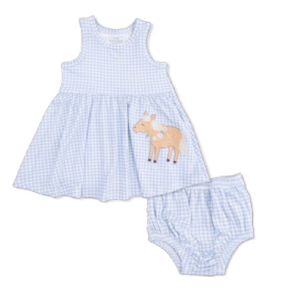 Tank Dress/Bloomer-Horse