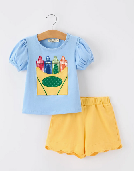 Crayon Short Set