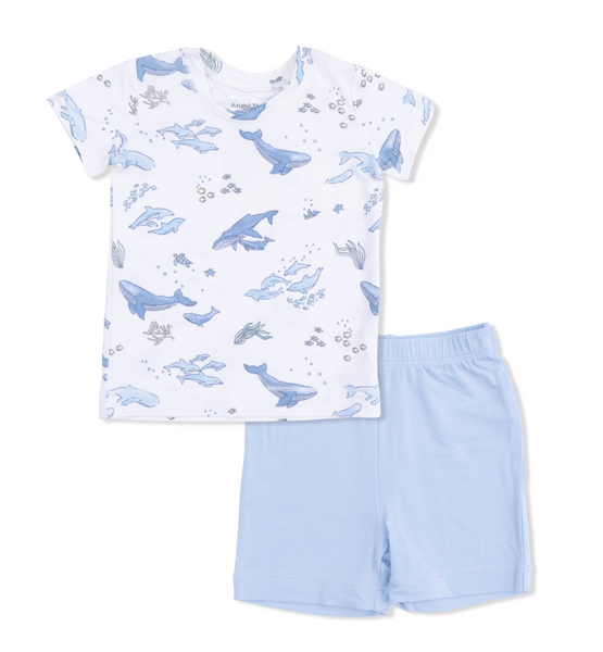 Watercolor Whales