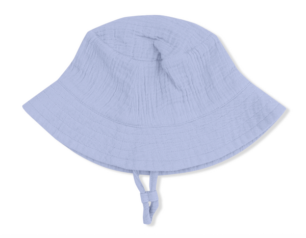 Blue Muslin Sunhat