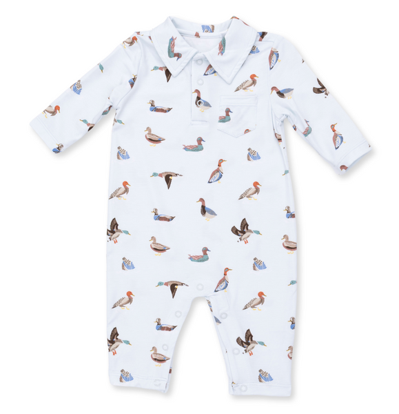 American Ducks-Polo Romper