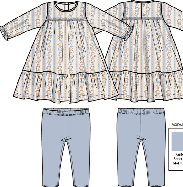 Catarina Floral Legging Set