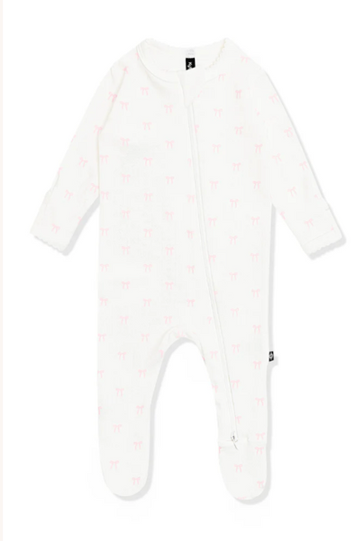 Kyte Pointelle Zip Footie