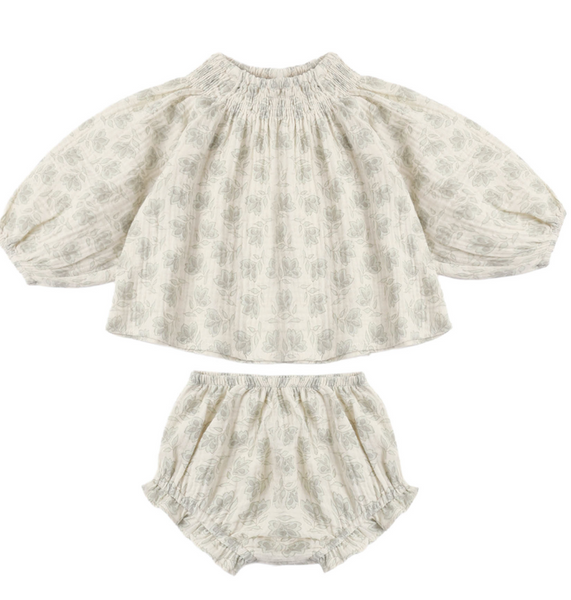 Sage Pinstripe L/S Shirt