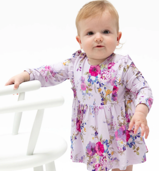 Dahlia Floral Dress/Legging Set