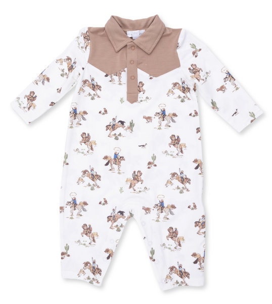 L/S Cowboy Romper