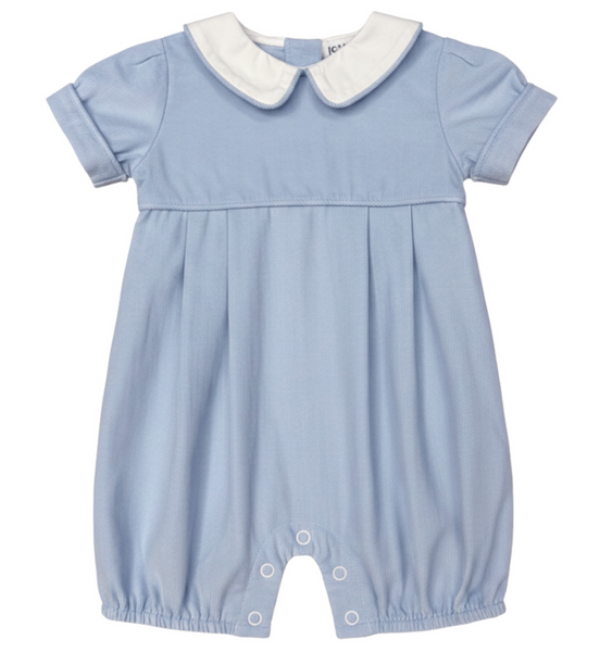 Blue Corduroy Romper