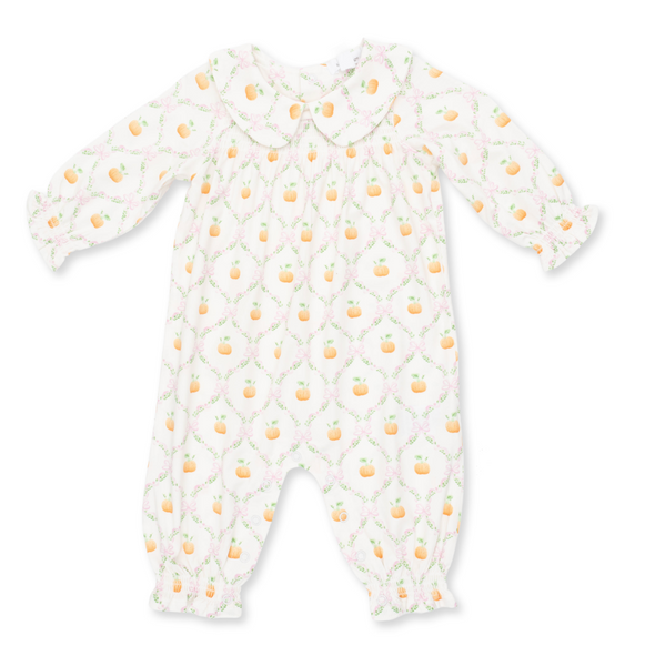 Pumpkin Trellis Romper
