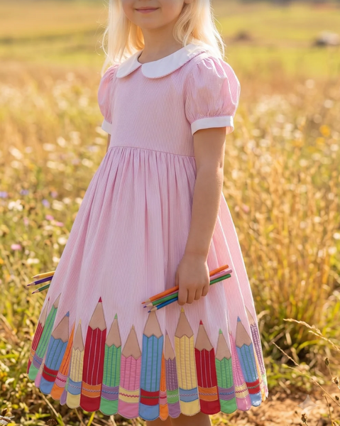 Pink Crayon Dress