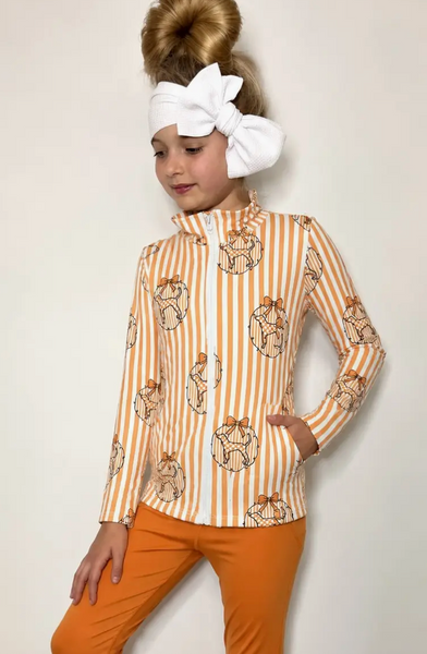 TN Stripe Girls Legging Set