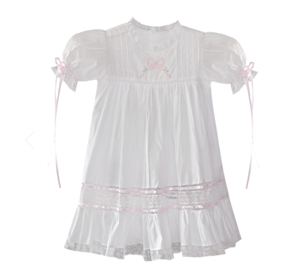 Hazel Dress White
