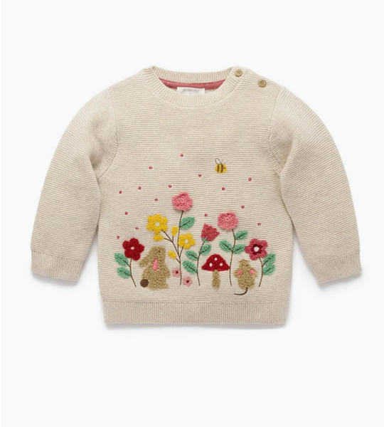 Woodland Jumper-Wheat