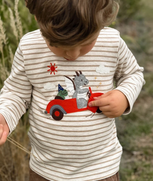 Flying Car Thick Tee