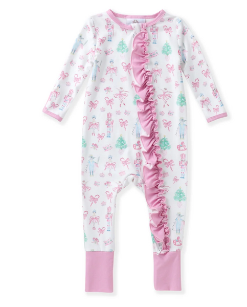 Nutcracker Ruffle Romper