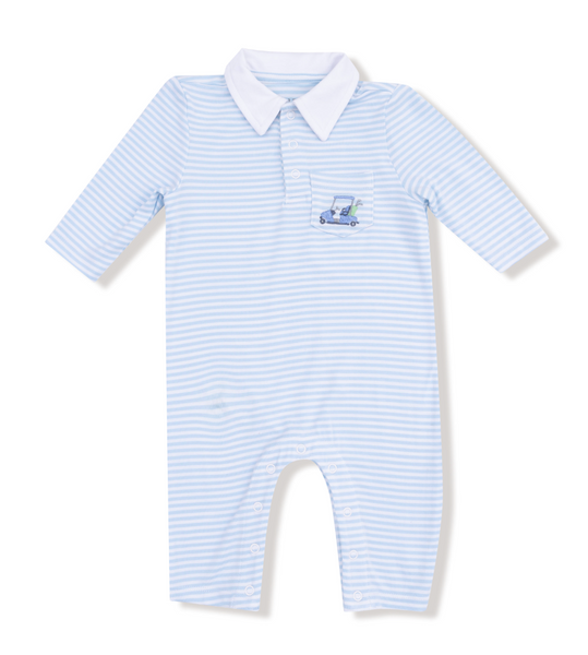 Golf L/S Polo Romper
