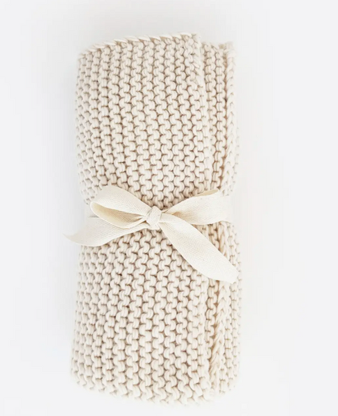 Natural Garter Stitch Sweater