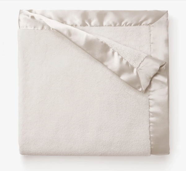 Satin Trim Fleece Blanket