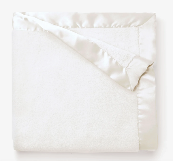 Satin Trim Fleece Blanket