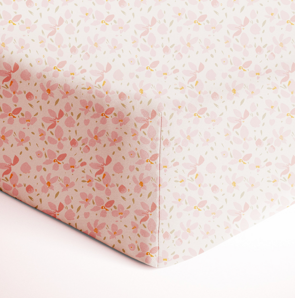 Floral on Cream