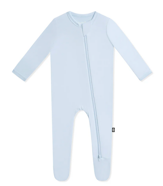 Kyte Zipper Footie Solid