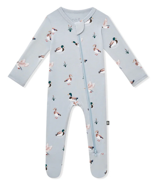Kyte Zipper Footie Prints