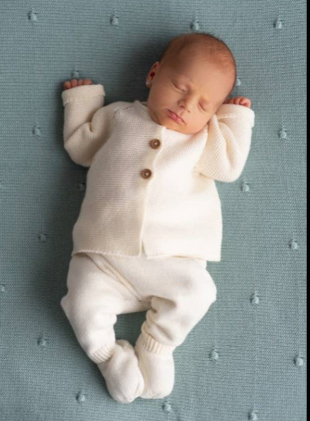 Newborn Set Ecru