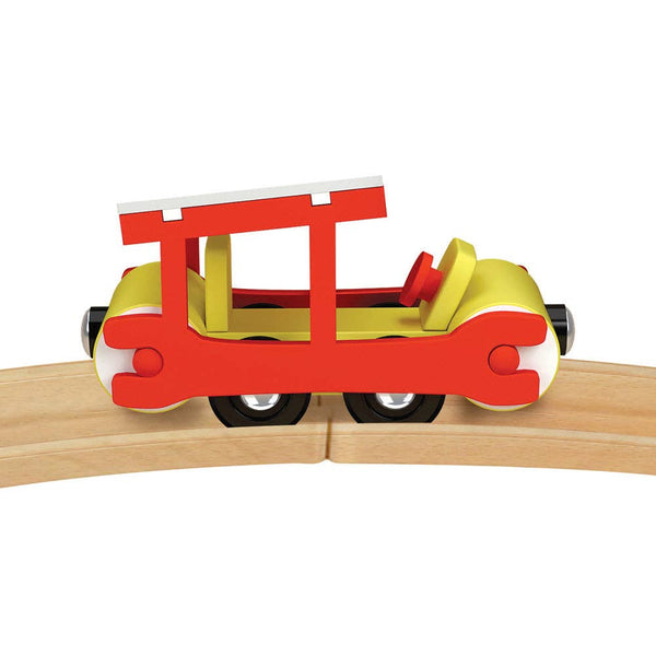 The Flintstones - Cave Mobile Wood Toy Train Engine