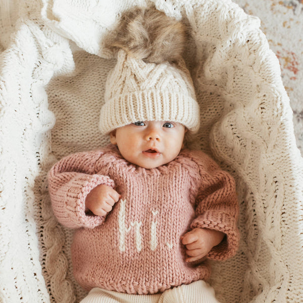 Hi. Rosy Sweater