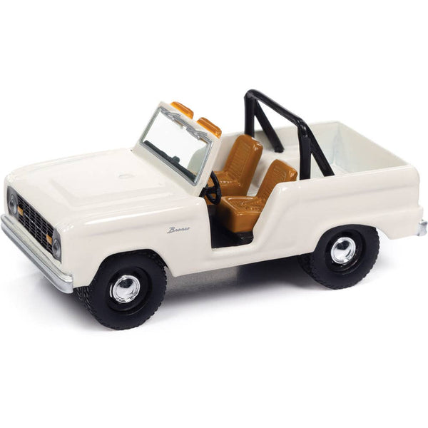 1967 Ford Bronco - Wimbledon White 1:64 Scale Model