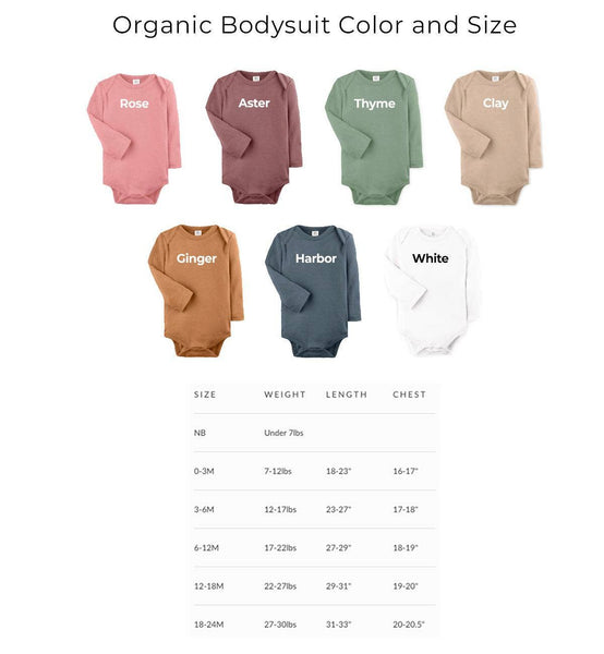 Organic Cotton Little Brother Boy Bodysuit