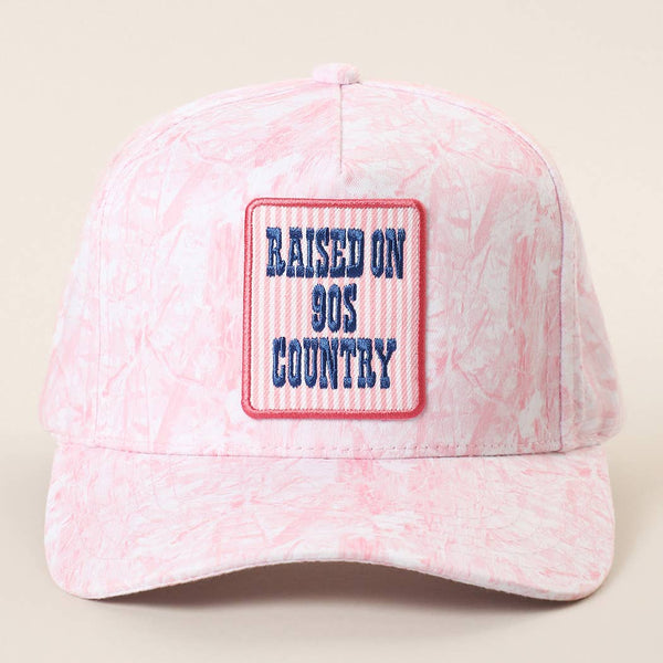 RAISED ON 90'S Camo Trucker Hat